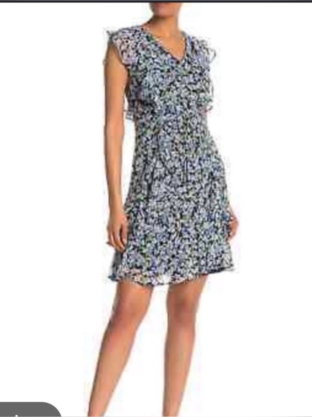 Tommy Hilfiger Women’s Floral Flutter Sleeve Dress Size 12